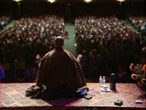 
Thich Nhat Hanh teaching - Peace Is Every Step DVD cover
